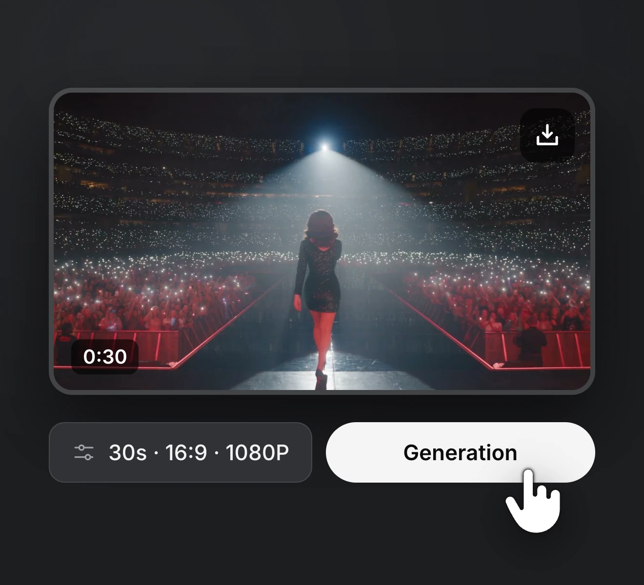 Generate and download